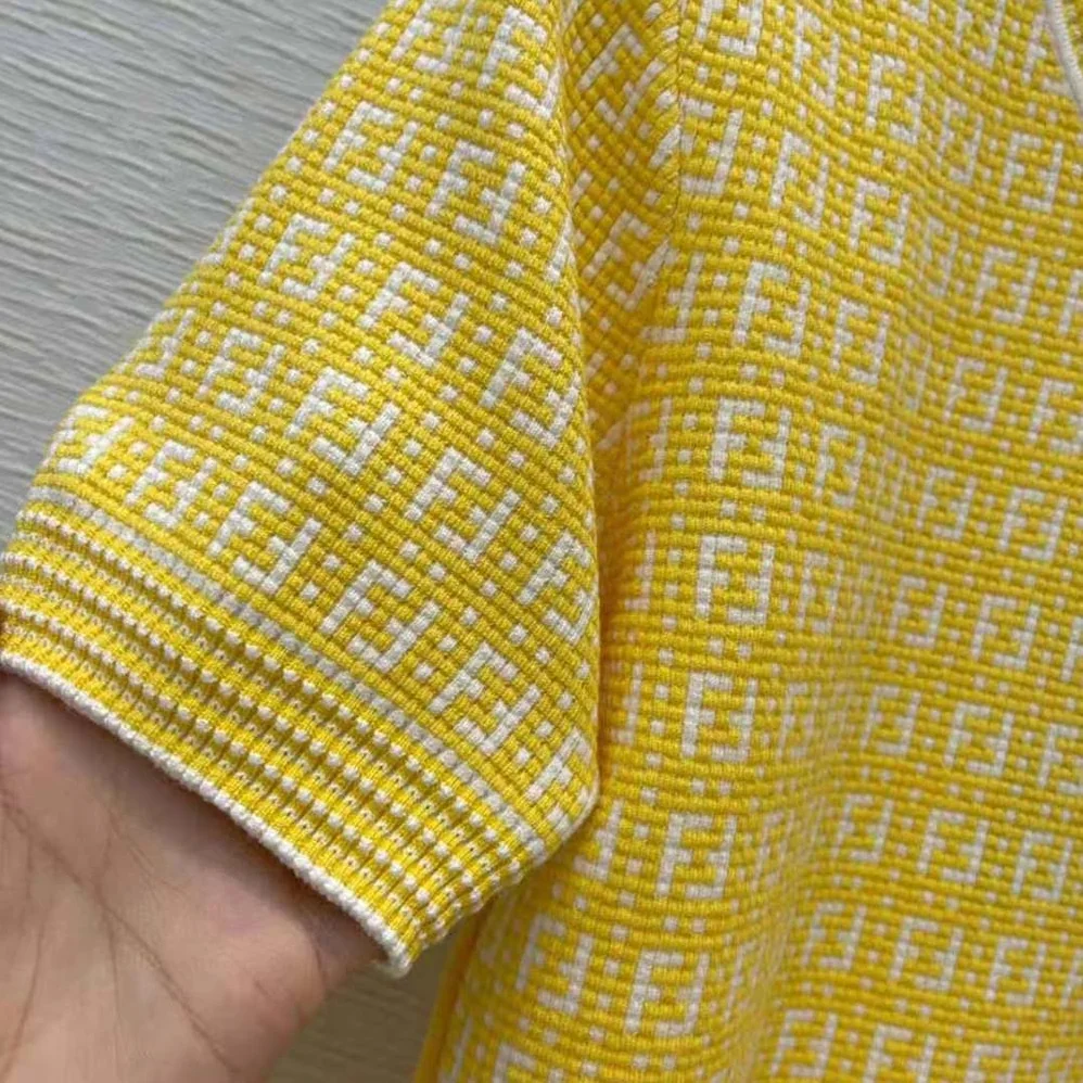 Fendi Orange Viscose Sweater for Women