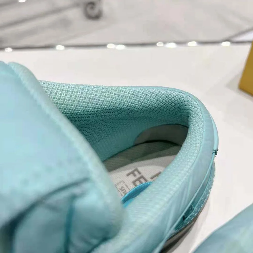 Fendi Match Turquoise Nylon High for Unisex in Tops Fendi Match Turquoise Nylon High for Unisex in Tops