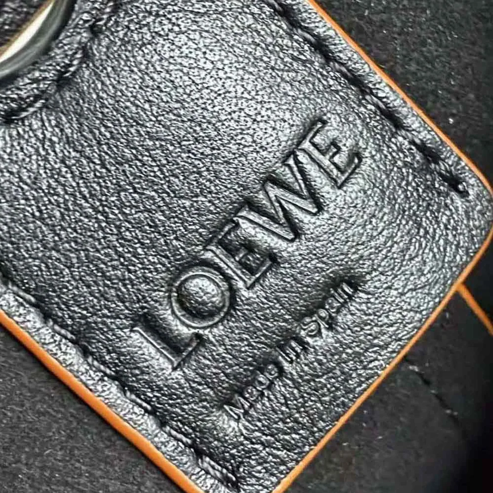 Loewe Nano Balloon Bag in Nappa and Calfskin for Women in Black Loewe Nano Balloon Bag in Nappa and Calfskin for Women in Black