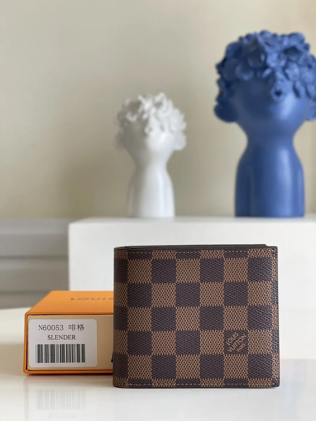 Louis Vuitton Amerigo Wallet Damier Ebene Louis Vuitton Amerigo Wallet Damier Ebene