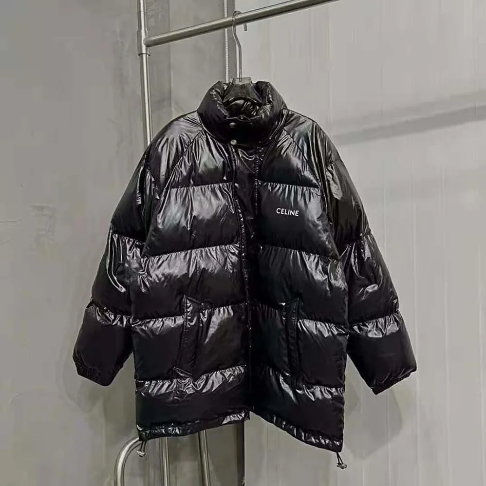 Celine Parka in Lightweight Nylon for Women in Black Celine Parka in Lightweight Nylon for Women in Black