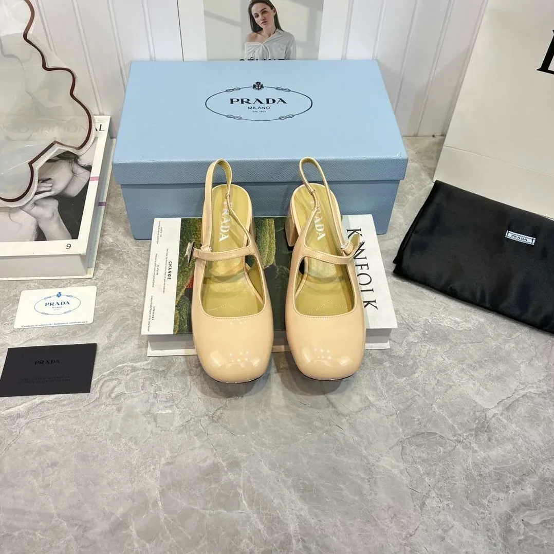 Prada Slingback Exull Pumps Cream Prada Slingback Exull Pumps Cream