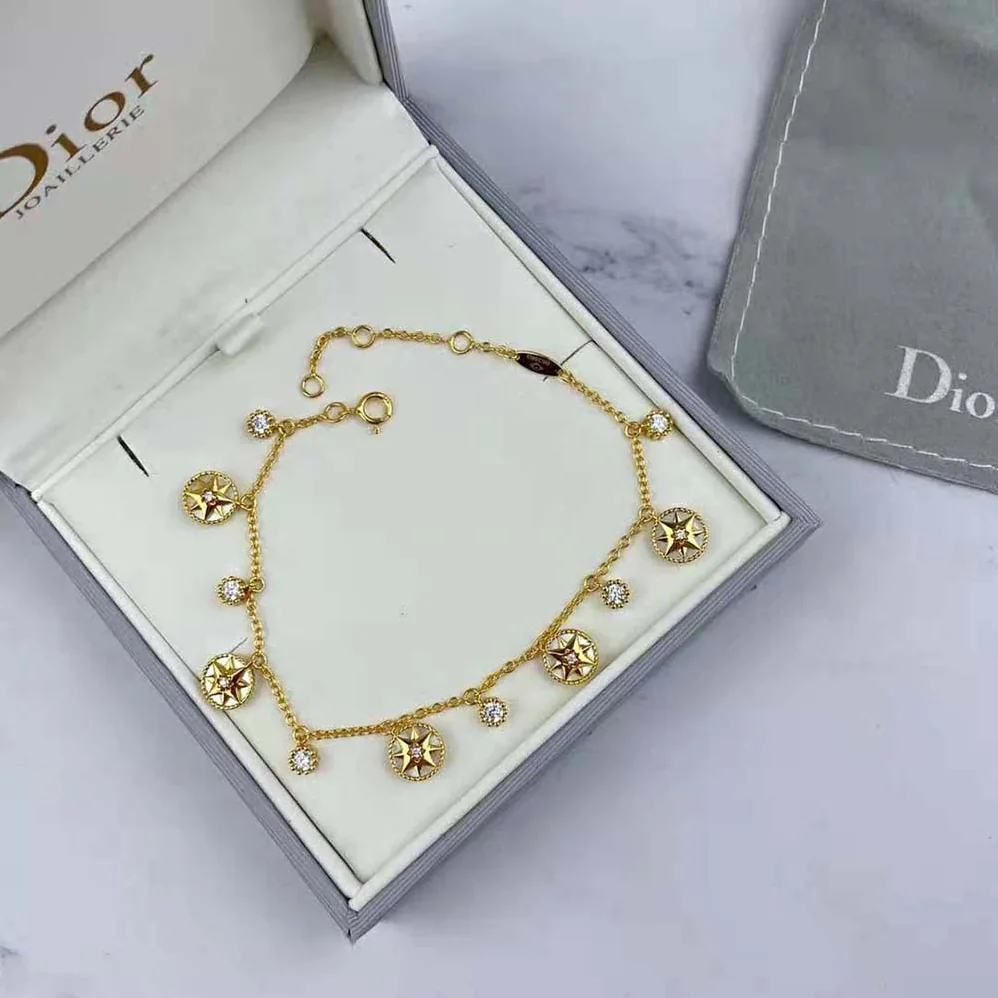Dior Rose Des Vents bracelet Yellow Gold, Diamonds and Mother-of for Women in pearl Dior Rose Des Vents bracelet Yellow Gold, Diamonds and Mother-of for Women in pearl