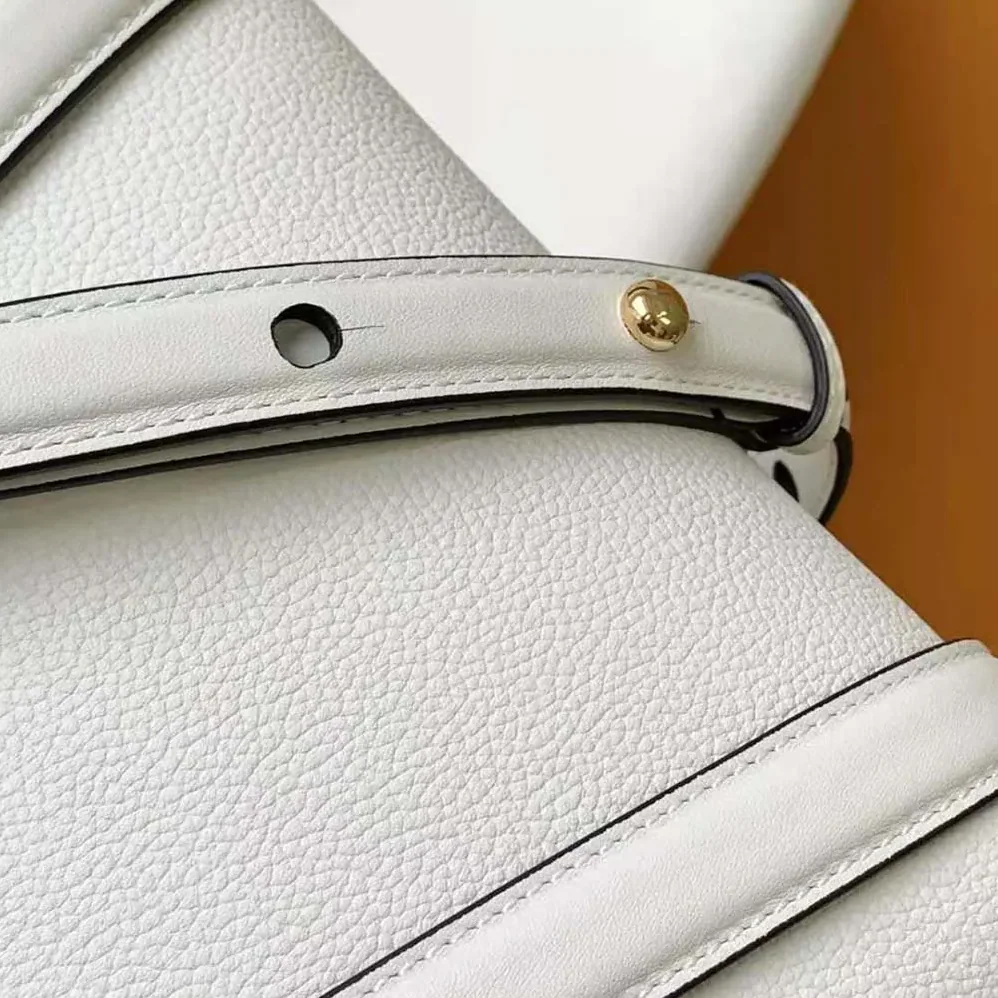 Fendi Boston 365 Lce White Leather Bag for Women Fendi Boston 365 Lce White Leather Bag for Women
