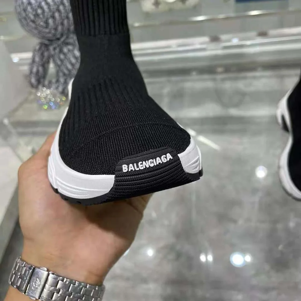 Balenciaga Speed 3.0 Sneaker in Black Recycled Knit for Women Balenciaga Speed 3.0 Sneaker in Black Recycled Knit for Women
