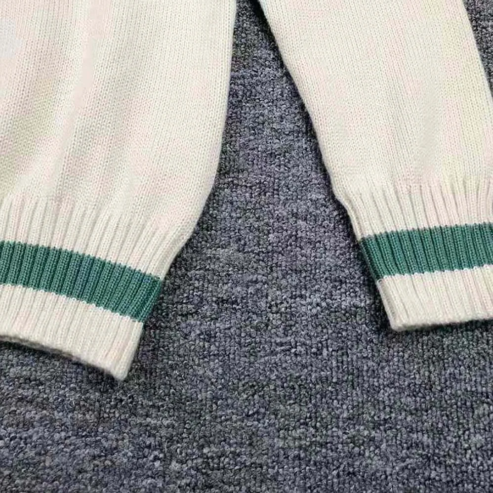 Dior Cactus Jack Dior Sweater White Cashmere Jersey for Men