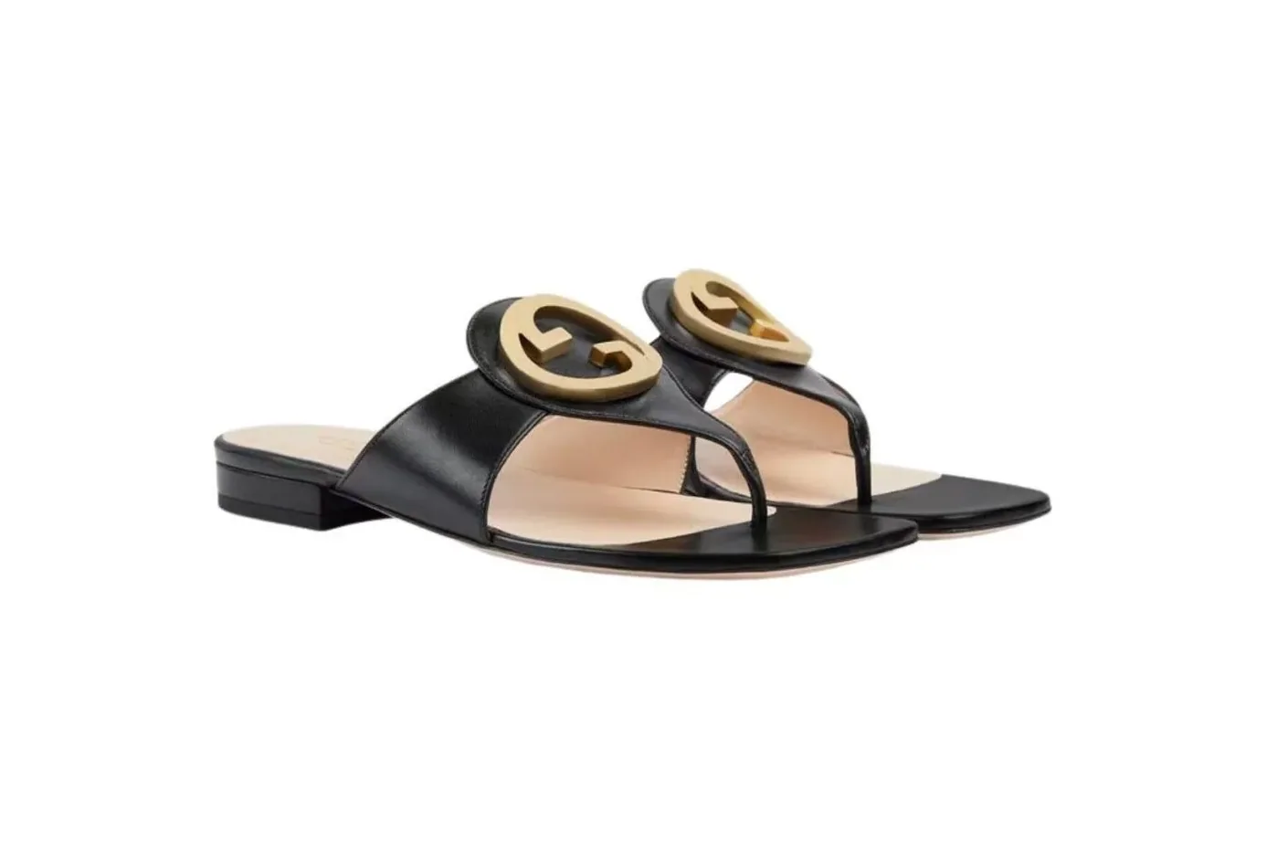 Gucci Blondie Thong Sandal Black Gucci Blondie Thong Sandal Black