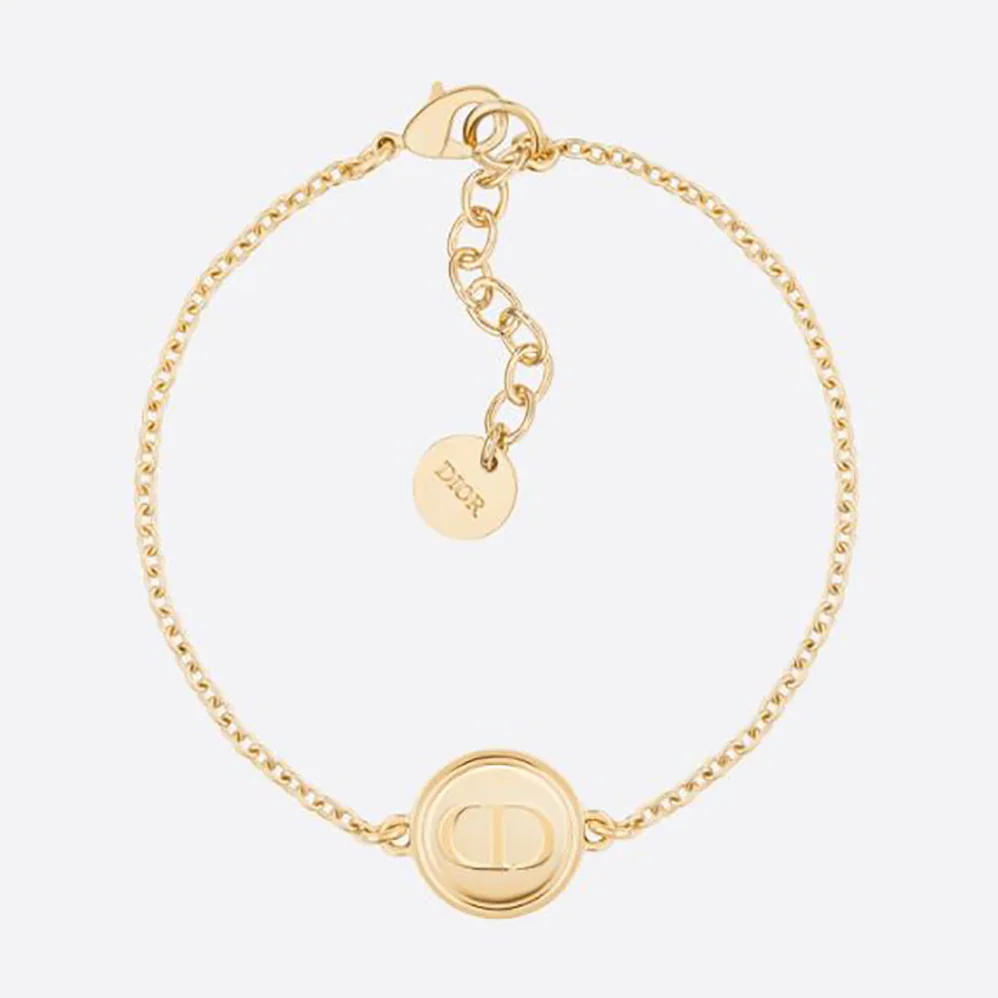 Dior Petit CD Bracelet Gold for Women in Finish Metal Dior Petit CD Bracelet Gold for Women in Finish Metal