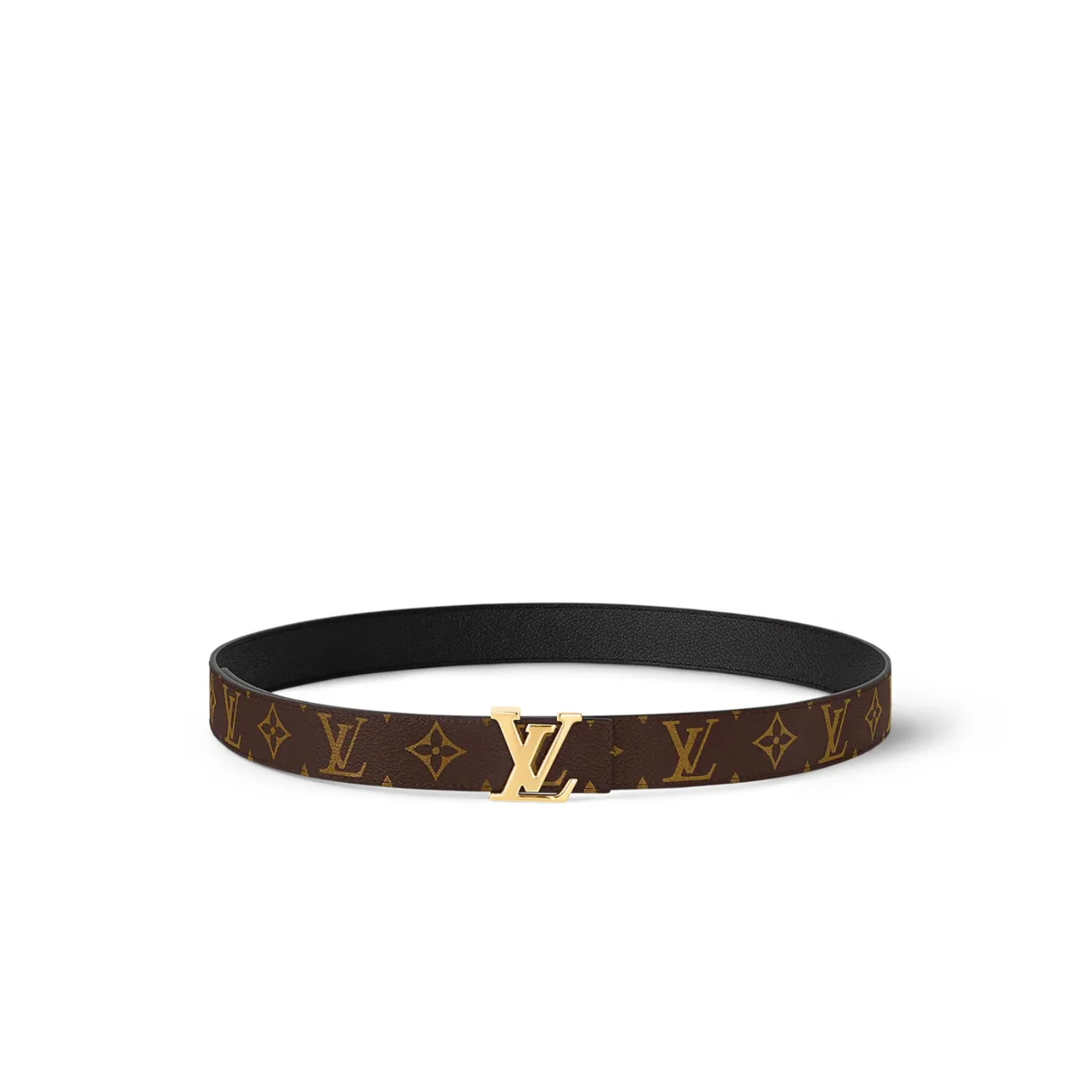 Louis Vuitton LV Initiales Reversible Belt Black