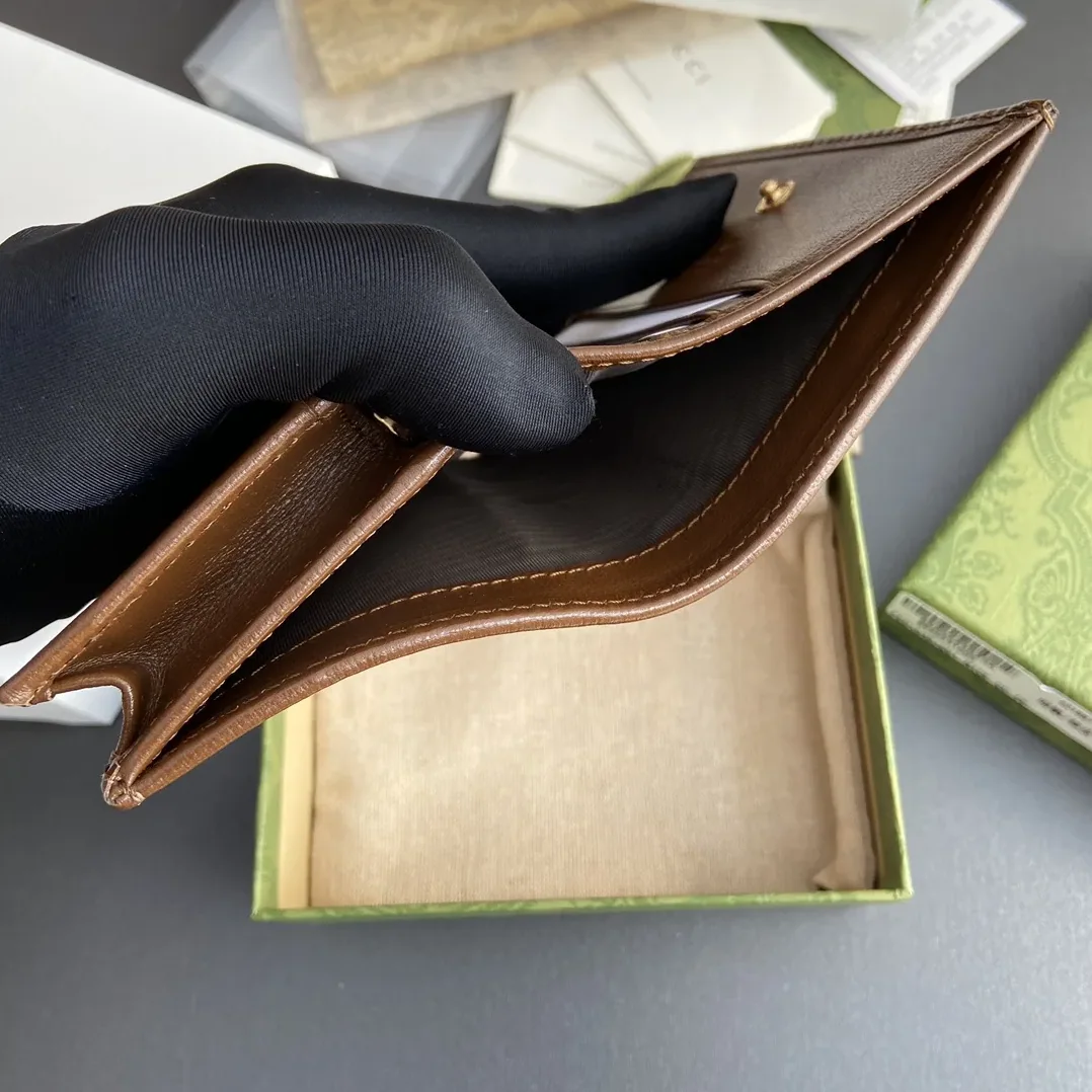 Gucci Horsebit 1955 Card Case Wallet Brown / Gucci Horsebit 1955 Card Case Wallet Brown /