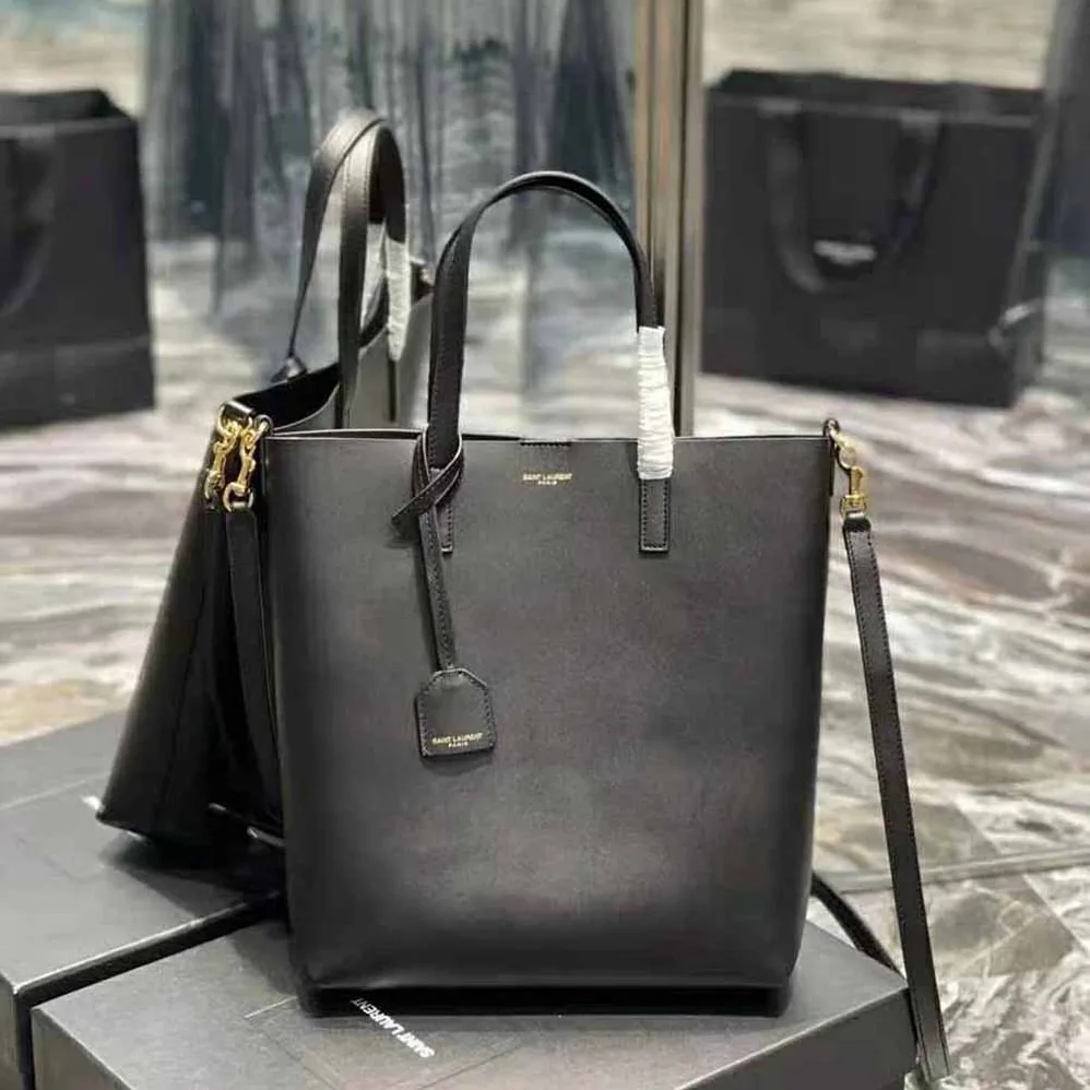 Saint Laurent YSL Shopping Bag Saint Laurent Toy in Supple Leather for Women Saint Laurent YSL Shopping Bag Saint Laurent Toy in Supple Leather for Women