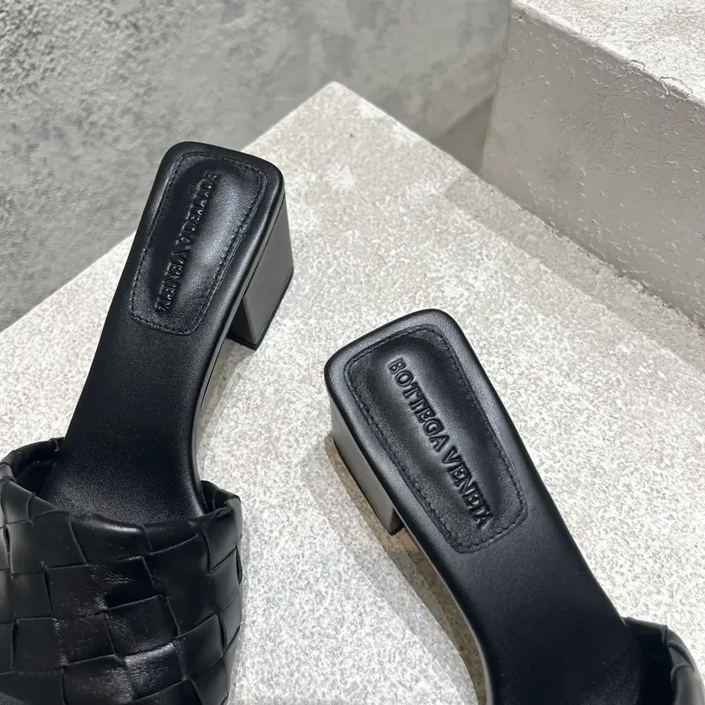 Bottega Veneta Parco Mule for Women in Black