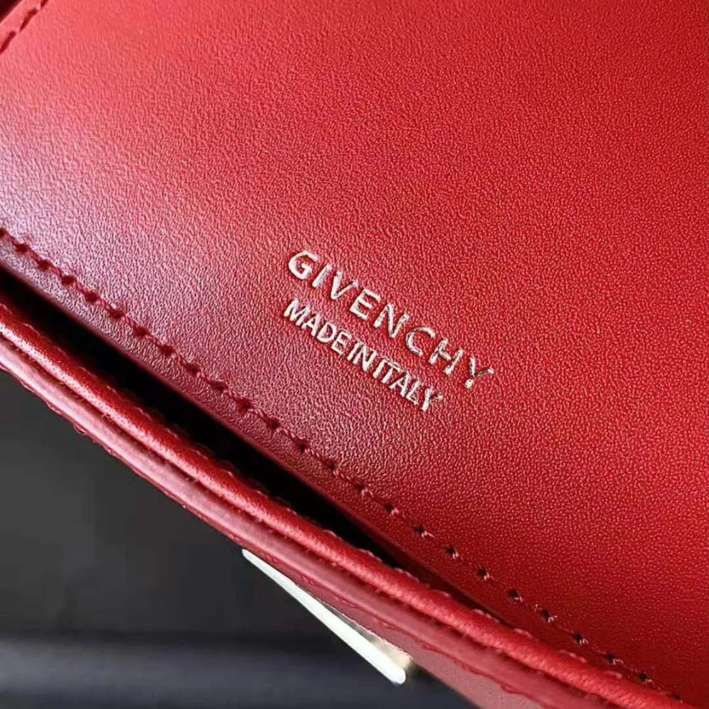 Givenchy Small 4g Bag in Box Leather for Women in Red Givenchy Small 4g Bag in Box Leather for Women in Red