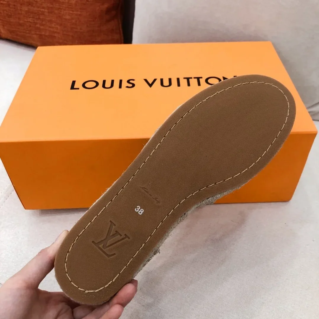 Louis Vuitton Starboard Flat Espadrille Pink for Women Louis Vuitton Starboard Flat Espadrille Pink for Women