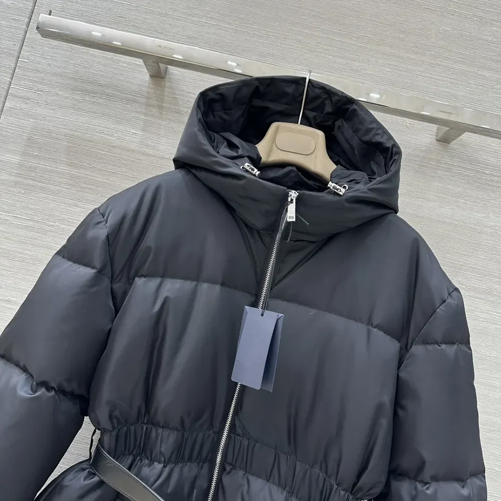 Prada Re for Men in Nylon Hooded Down Jacket Prada Re for Men in Nylon Hooded Down Jacket