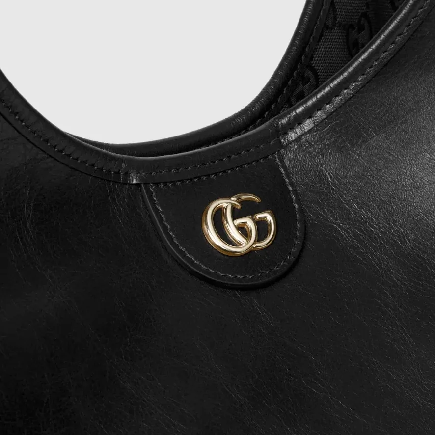 Gucci Giglio Large Tote Bag in Black Gold Hardware Gucci Giglio Large Tote Bag in Black Gold Hardware