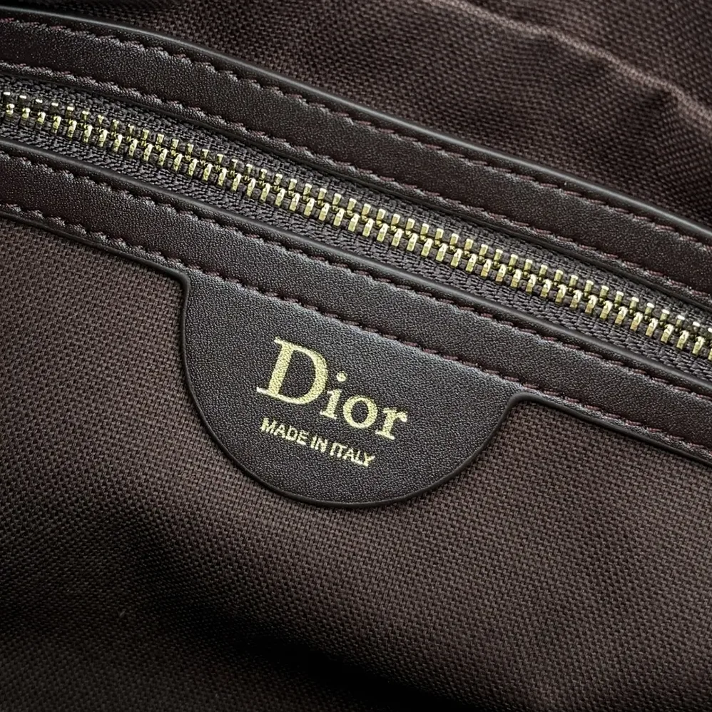 Dior Small Dior Granville Bag Chocolate Flat Macrocannage Suede Calfskin for Women Dior Small Dior Granville Bag Chocolate Flat Macrocannage Suede Calfskin for Women
