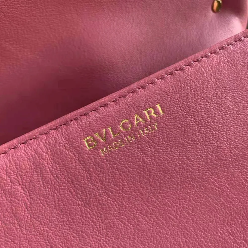 Bvlgari Serpenti Cabochon Crossbody Bag for Women in Pink Bvlgari Serpenti Cabochon Crossbody Bag for Women in Pink