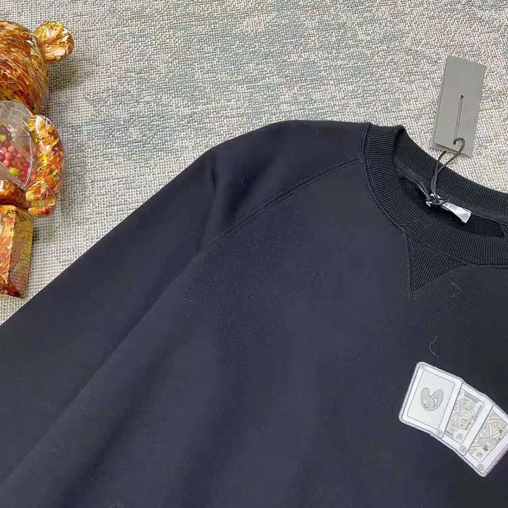 Dior Kenny Scharf Sweatshirt Black Cotton Fleece for Women