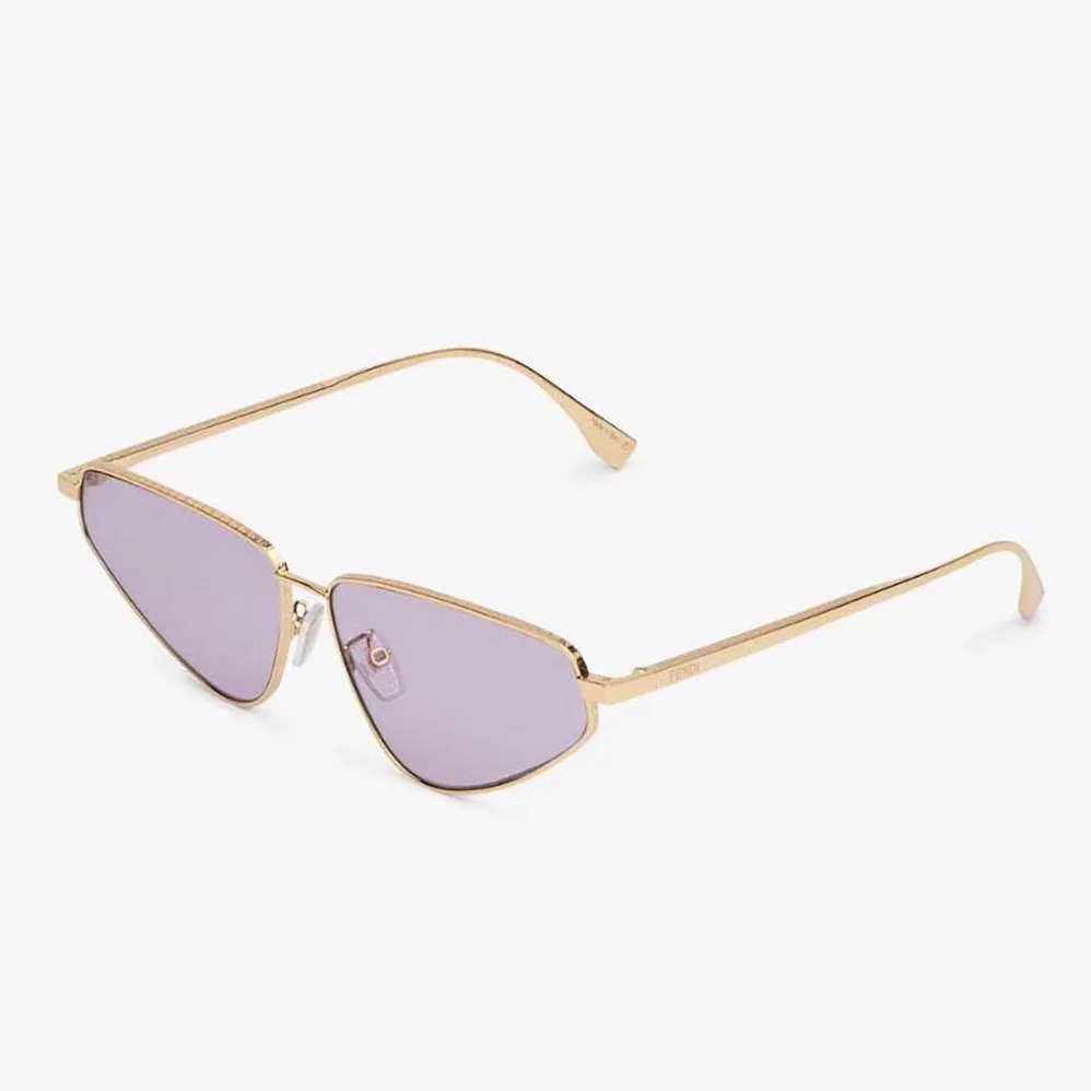 Fendi FF Sunglasses with Purple Lenses for Women Fendi FF Sunglasses with Purple Lenses for Women