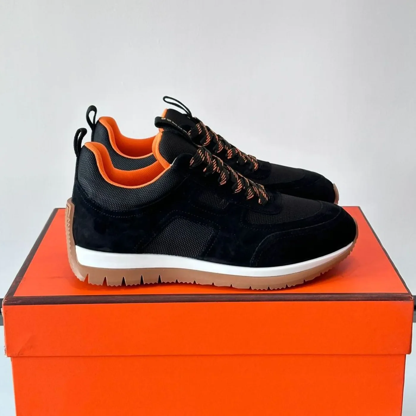 Hermes Jimmy Sneakers Black Hermes Jimmy Sneakers Black