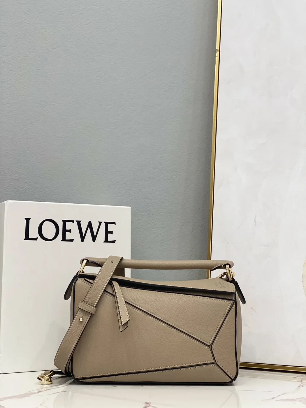 Loewe Small Puzzle Bag Caramel / Loewe Small Puzzle Bag Caramel /