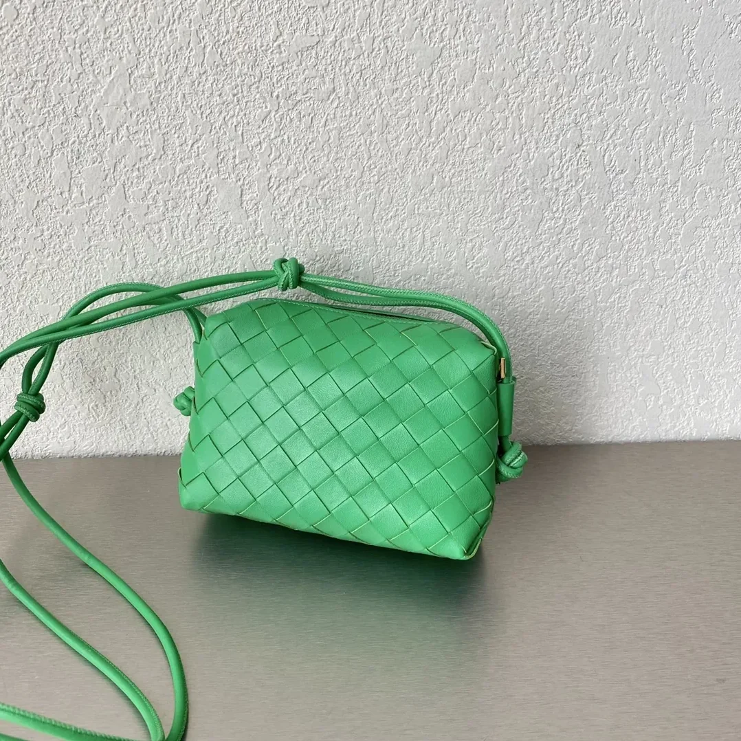 Bottega Veneta Mini Loop Camera Bag Grey / Bottega Veneta Mini Loop Camera Bag Grey /