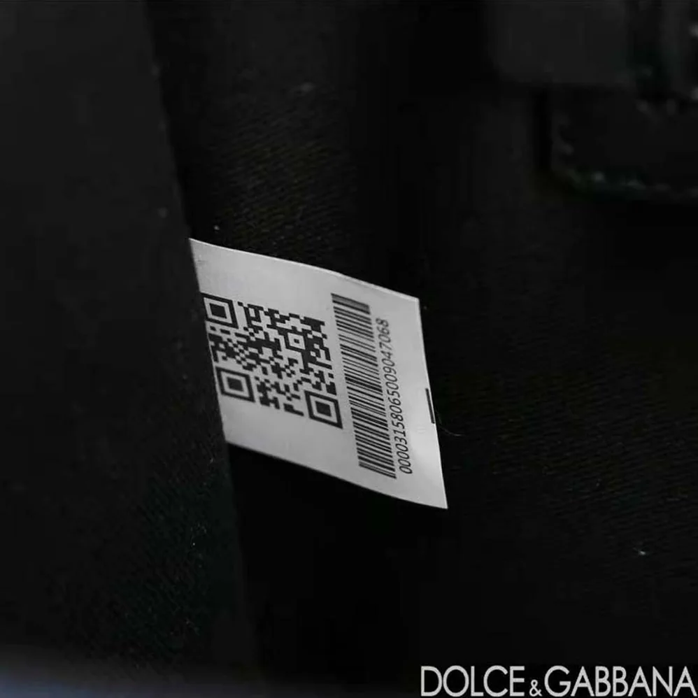 Dolce Gabbana D&G Denim Shopper with Embroidered Logo for Women
