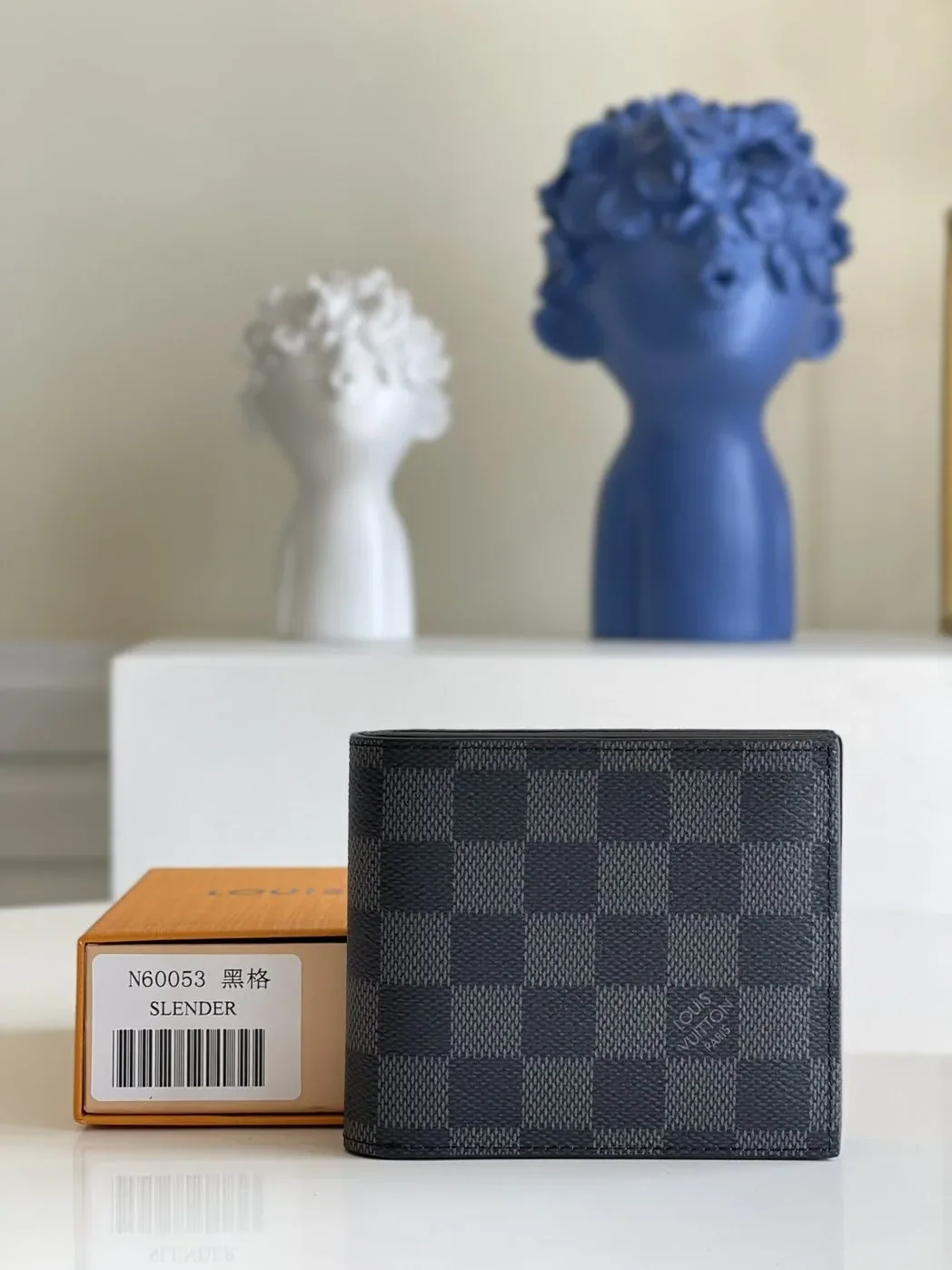 Louis Vuitton Amerigo Wallet Damier Graphite Louis Vuitton Amerigo Wallet Damier Graphite