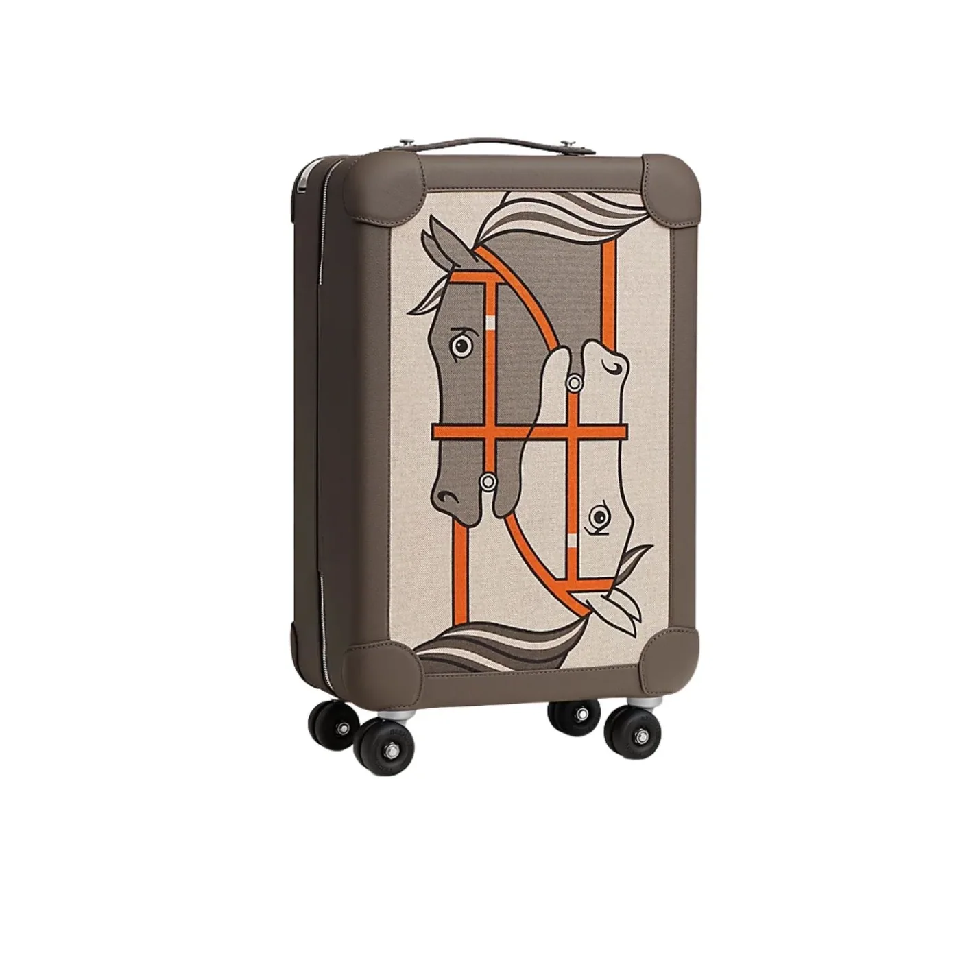 Hermes R.M.S Cabin Suitcase Beige in Noir / Hermes R.M.S Cabin Suitcase Beige in Noir /