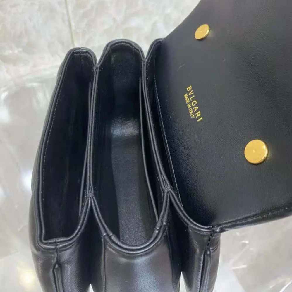 Bvlgari Serpenti Reverse Top Handle for Women in Black Bvlgari Serpenti Reverse Top Handle for Women in Black