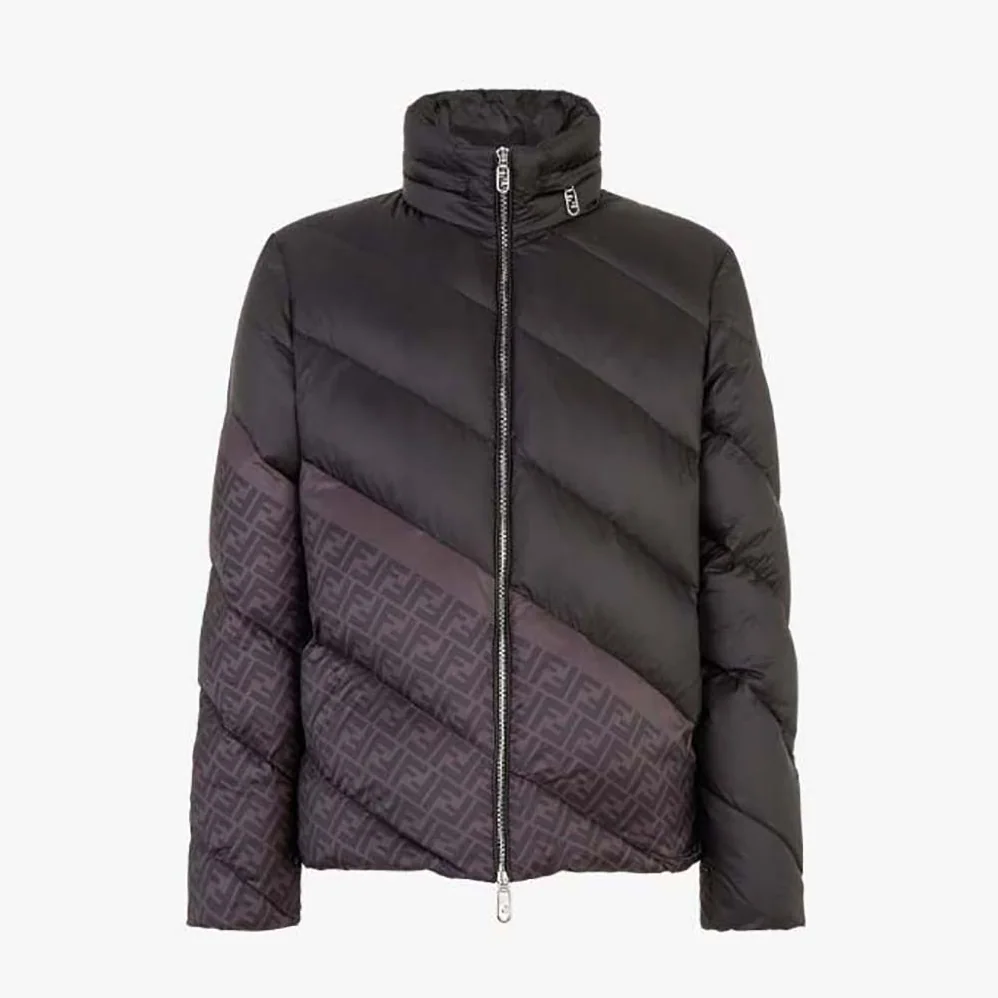 Fendi Down Jacket Black Nylon Down-FY0178AQJ9F0QA1 for Men Fendi Down Jacket Black Nylon Down-FY0178AQJ9F0QA1 for Men