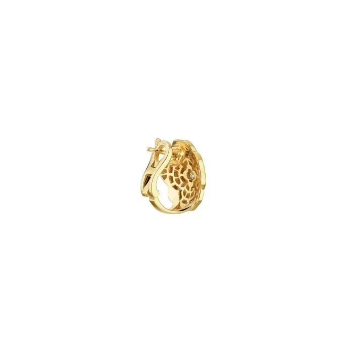 Chanel Bouton De Camélia Earrings Yellow Gold Chanel Bouton De Camélia Earrings Yellow Gold