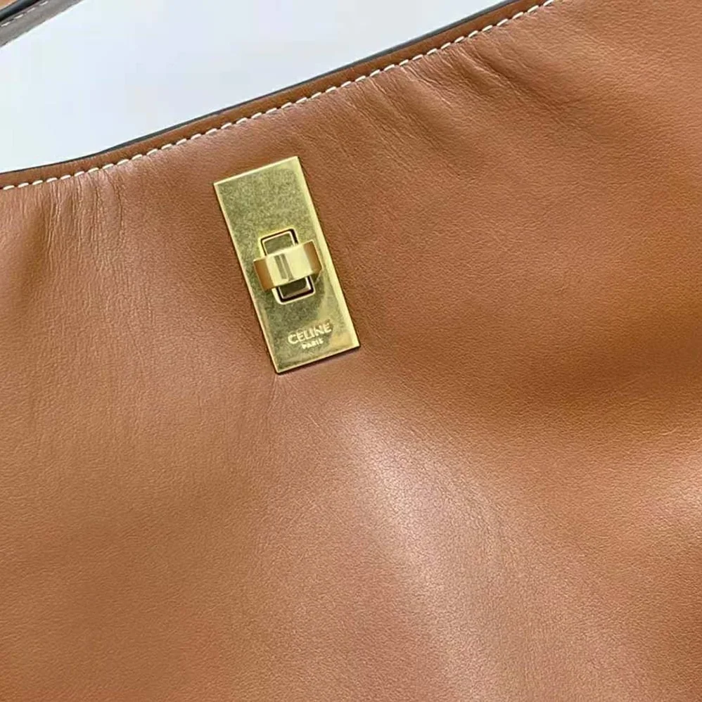 Celine Bucket 16 Bag in Smooth Calfskin for Women in Brown