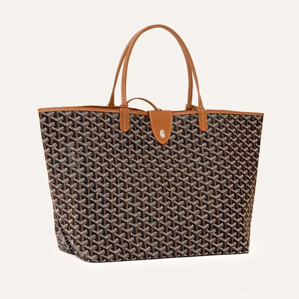 Goyard Saint Louis Gm Bag for Unisex in Tan Goyard Saint Louis Gm Bag for Unisex in Tan