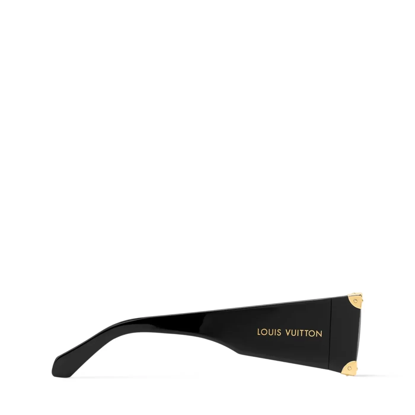 Louis Vuitton Heritage Low Square Sunglasses Black
