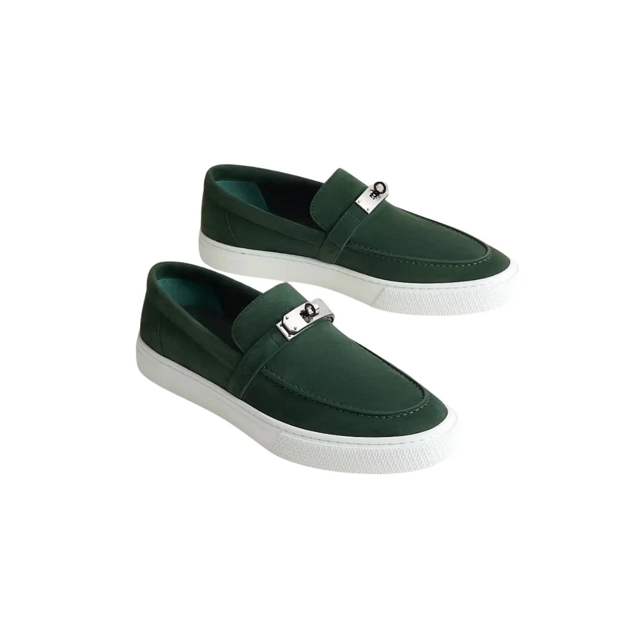 Hermes Game Slip in on Sneaker Vert Bouteille Hermes Game Slip in on Sneaker Vert Bouteille
