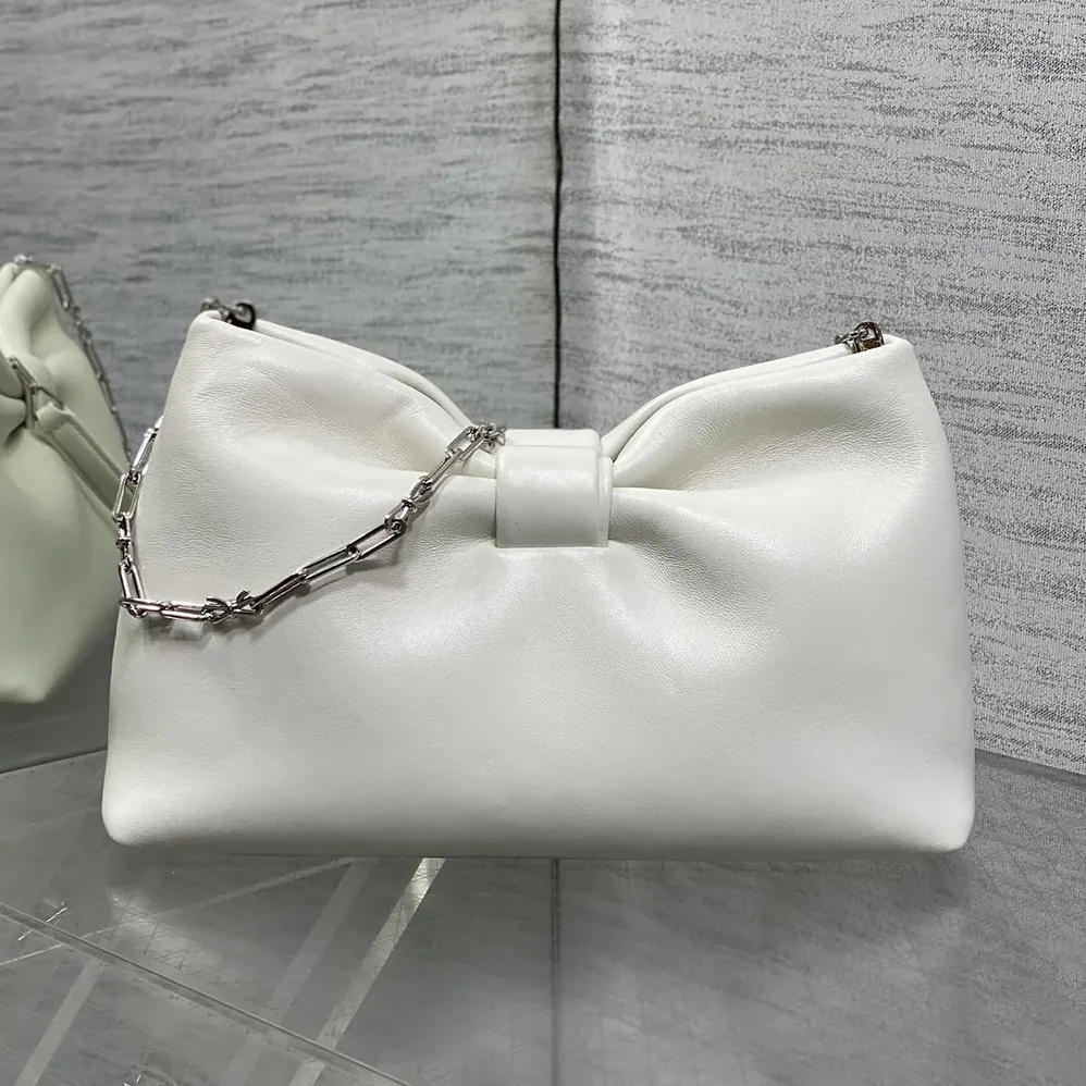 Dior Small Dior Bow Bag Latte Lambskin for Women Dior Small Dior Bow Bag Latte Lambskin for Women