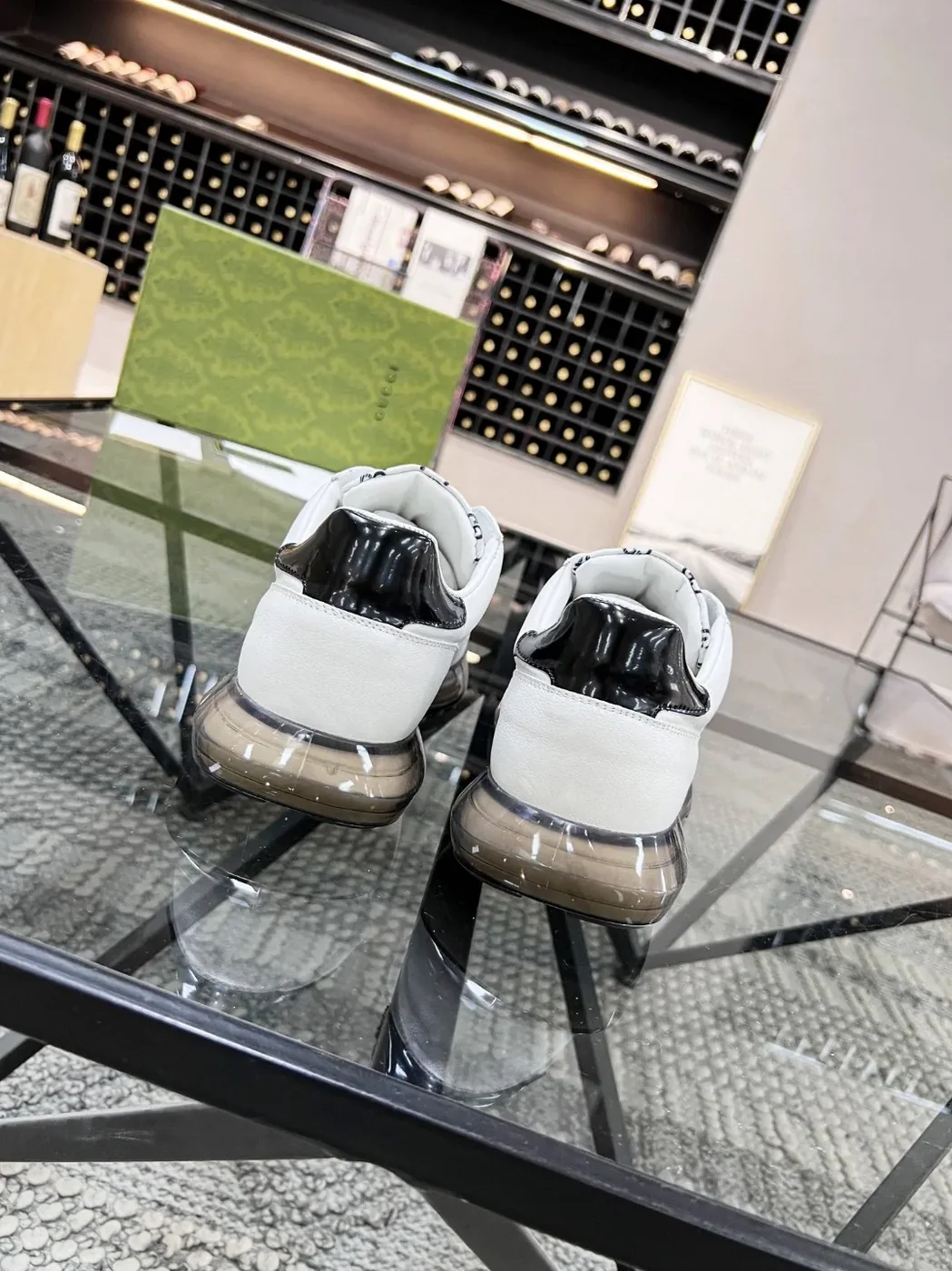 Gucci x Adidas GG Sneakers With Web White for Men Gucci x Adidas GG Sneakers With Web White for Men