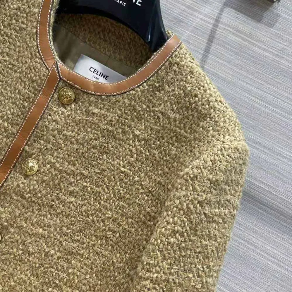 Celine Chasseur Jacket in Mohair Wool for Women