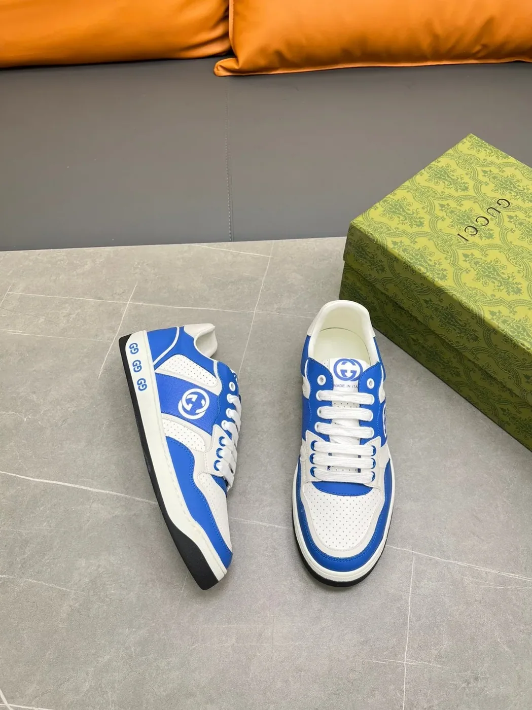 Gucci Mac80 Sneaker Blue Gucci Mac80 Sneaker Blue