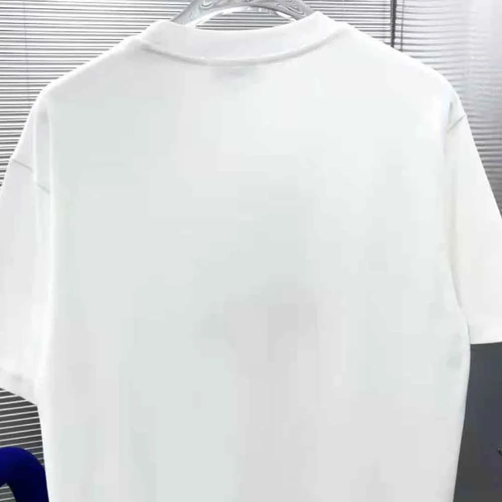 Loewe Twin Dog Print T-shirt in Cotton for Men in White Loewe Twin Dog Print T-shirt in Cotton for Men in White