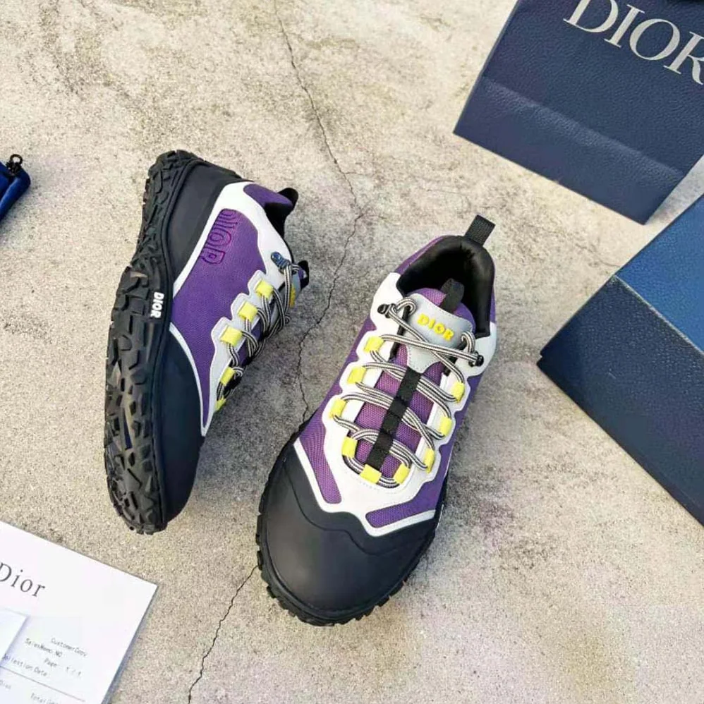 Dior Diorizon Hiking Shoe Black Technical Mesh and Rubber for Men