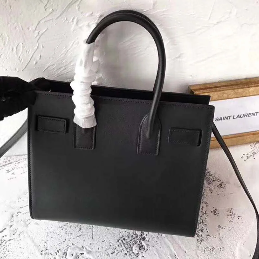 Saint Laurent YSL Classic Sac De Jour Baby Smooth for Women in Black Saint Laurent YSL Classic Sac De Jour Baby Smooth for Women in Black