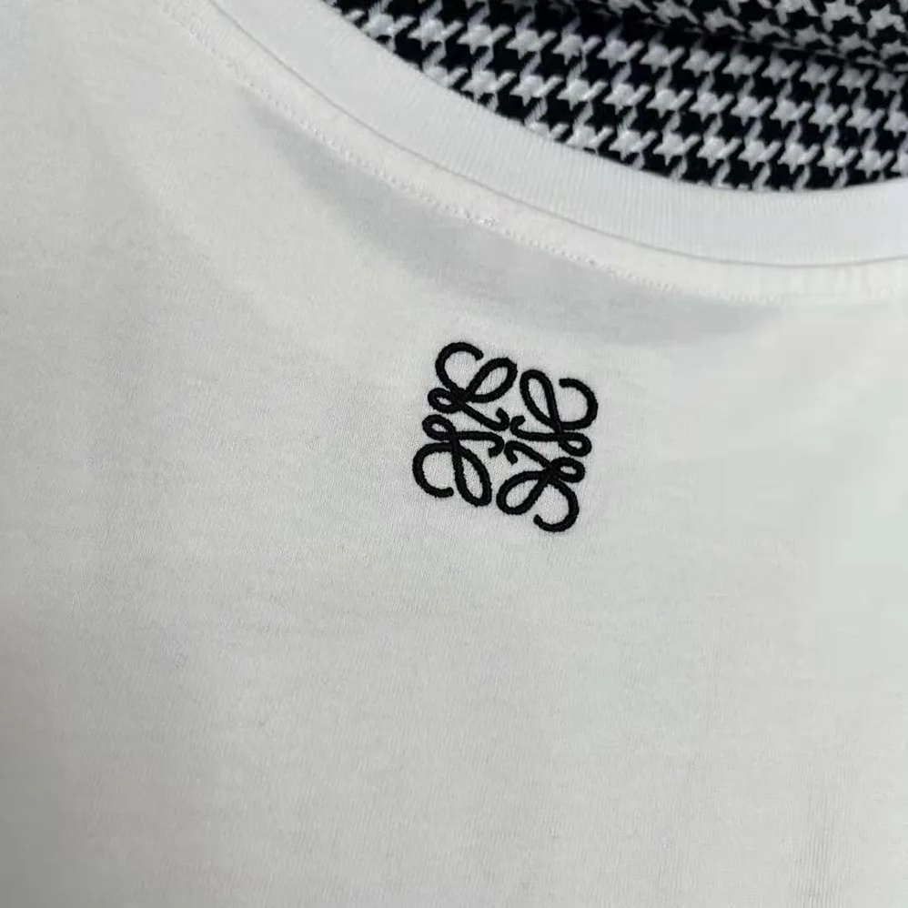 Loewe Nail Polish T-shirt in Cotton for Men in White