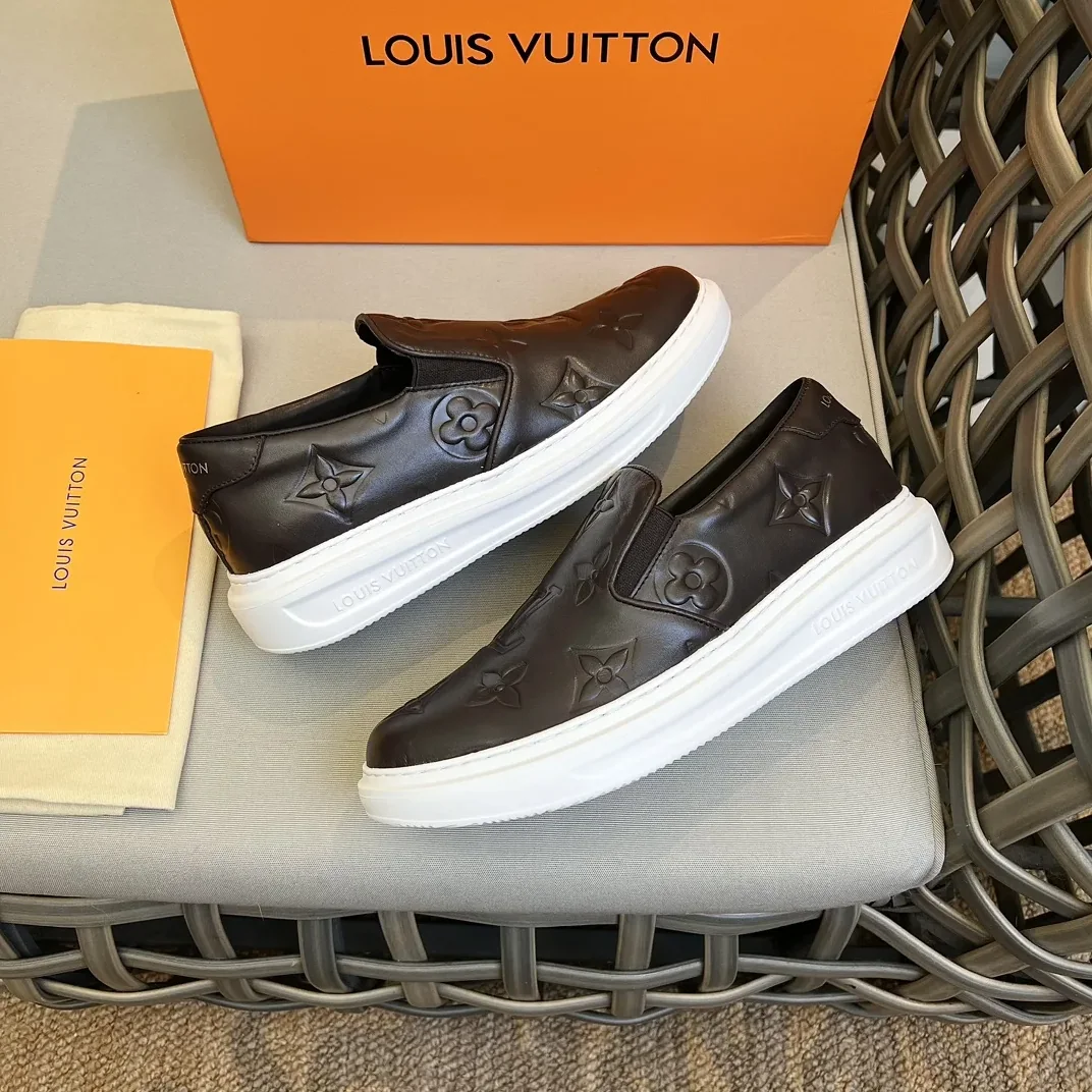Louis Vuitton Beverly Hills Slip On Brown Louis Vuitton Beverly Hills Slip On Brown