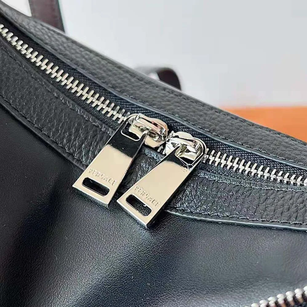 Versace Repeat Small Hobo Bag in Black for Women Versace Repeat Small Hobo Bag in Black for Women