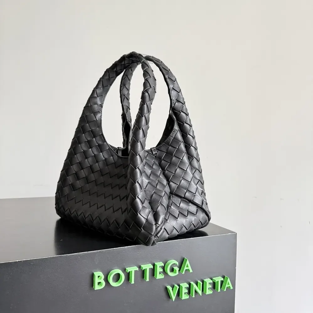 Bottega Veneta Small Campana for Women in Black