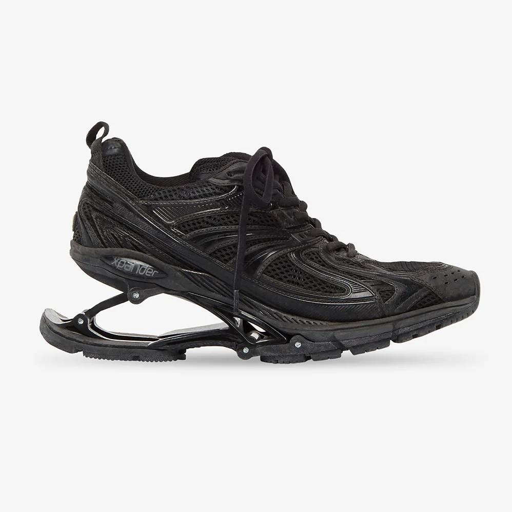 Balenciaga X-Pander Sneaker in Black Mesh and Nylon for Women Balenciaga X-Pander Sneaker in Black Mesh and Nylon for Women