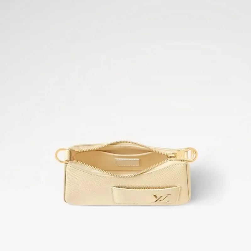 Louis Vuitton Marellini Epi Leather Handbag Banane Yellow / Louis Vuitton Marellini Epi Leather Handbag Banane Yellow /